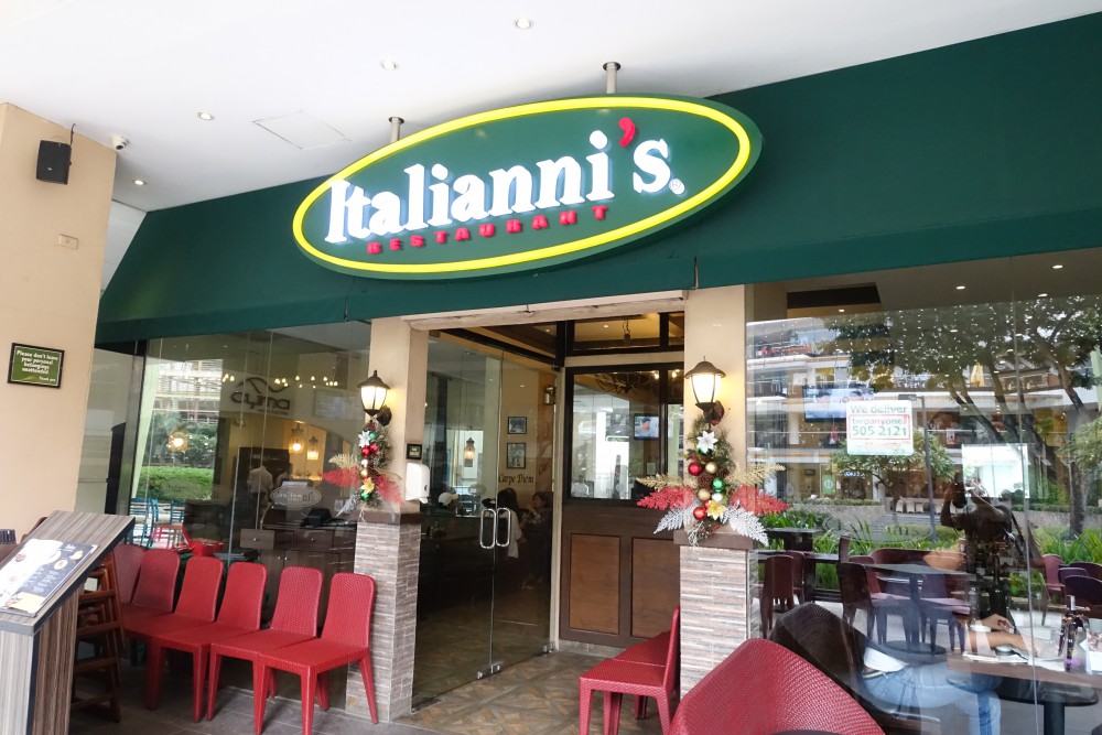 アヤラモールのItalianni's