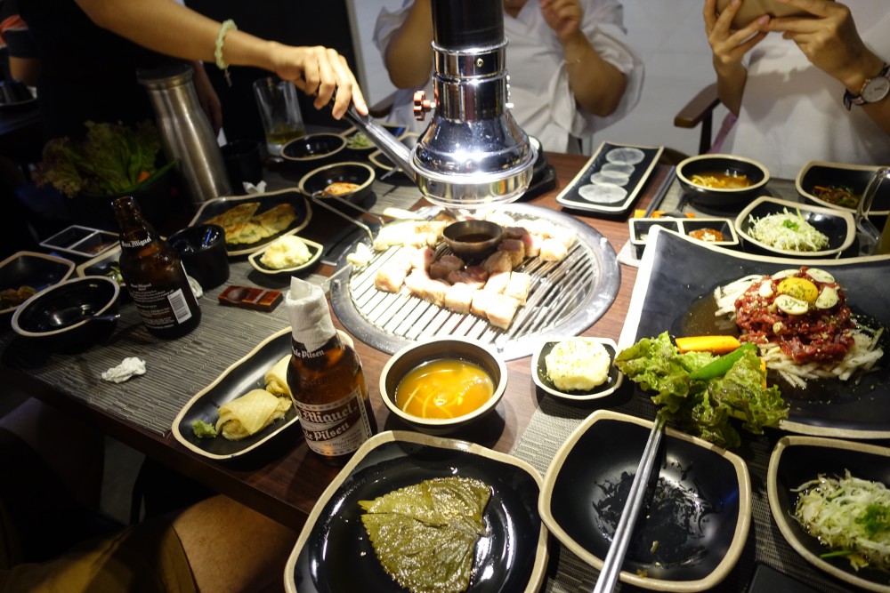 韓国料理店なのでもちろん副菜も充実